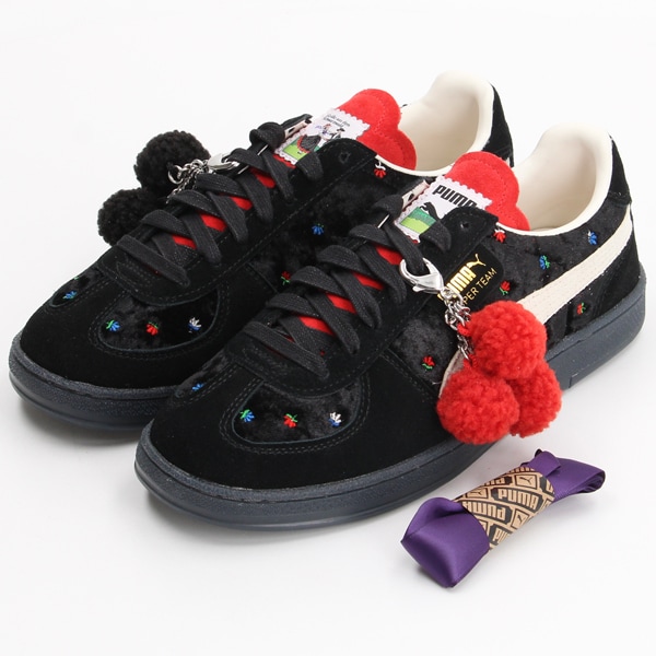 [}C]PUMA/v[}/SUPER TEAM BLACK FOREST VELVET/v[}iPUMAj 01PUMA BLACK-FO