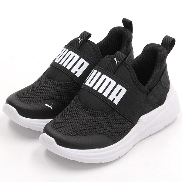 [}C]PUMA/v[}/SOFT C[h2 EASE IN PS/v[}iPUMAj 01 PUMA BLACK-PU