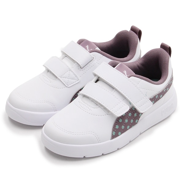 [}C]PUMA/v[}/R[gtbNX V3 DOTTY V PS/v[}iPUMAj 06 PUMA WHITE-PL