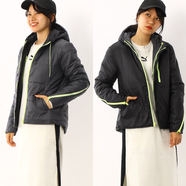 ﾌﾟｰﾏ】ﾚﾃﾞｨｰｽｼﾞｬｹｯﾄ(FOREVER LUXE ﾌｰﾃﾞｯﾄﾞ ｼﾞｬｹｯﾄ) | プーマ(PUMA