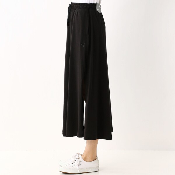 新品L PUMA（プーマ） レディース スカート HER スカート レディース スカート HER スカート_サイドスリット付きロング丈スカート_ 846414 （カーキ）