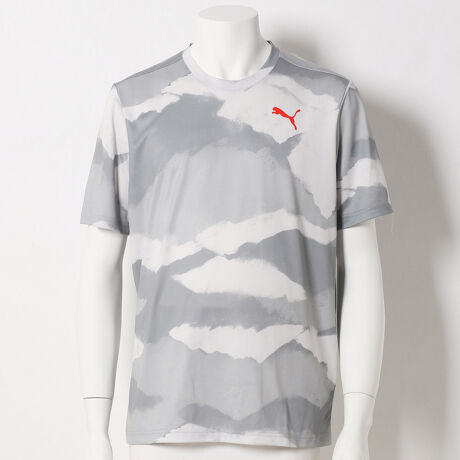 プーマ／PUMA】TEE（トレーニング AOP SS Tシャツ 
