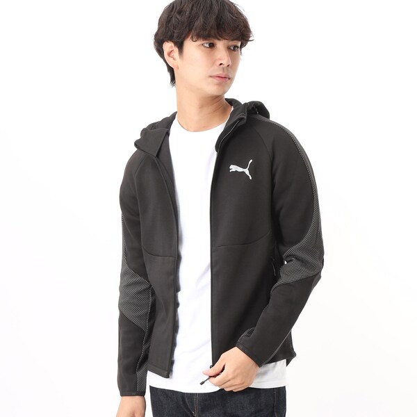 プーマ／PUMA】EVOSTRIPE フーデッドジャケット