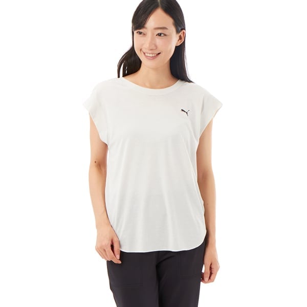 プーマ STUDIO ハーフスリーブ Tシャツ 526221-05 レディース PUMA/プーマ/STUDIO ハーフスリーブ Tシャツ | プーマ(PUMA