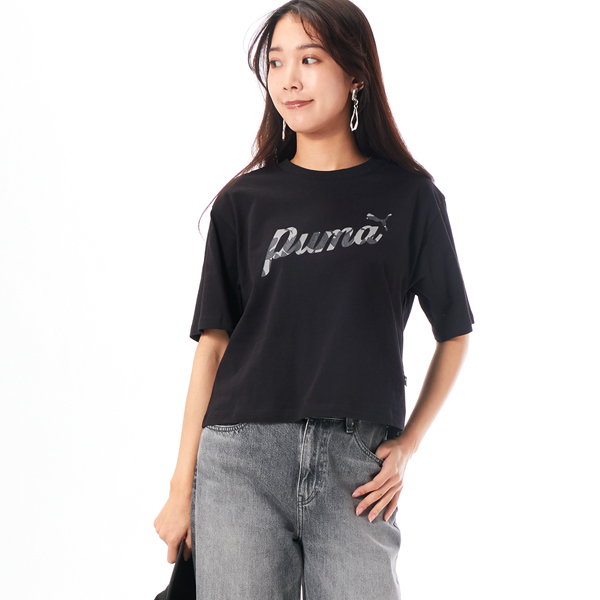 PUMA/プーマ/ESS+ BLOSSOM グラフィック Tシャツ | プーマ(PUMA