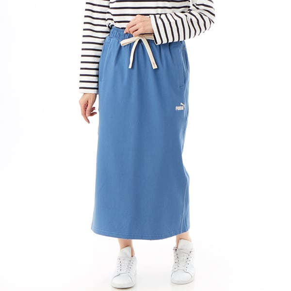 PUMA/プーマ/CORE HERITAGE デニム ライク ニット スカート