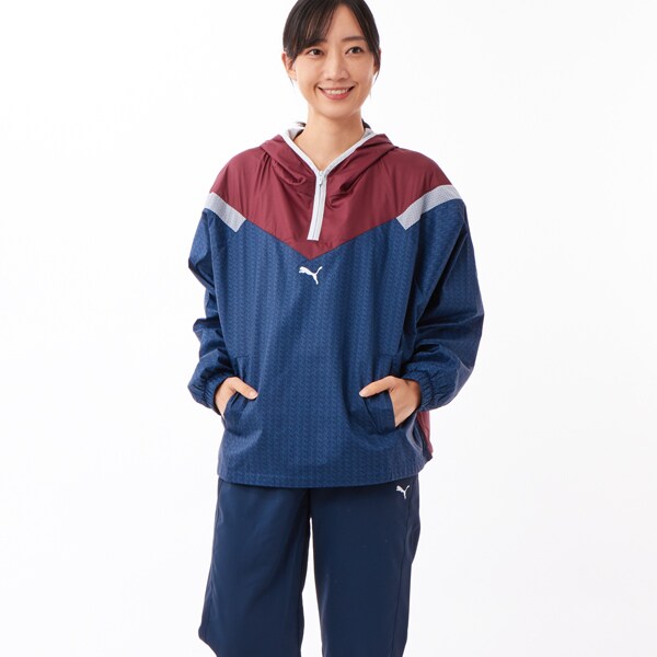 PUMA/プーマ/PUMA MOTION ハーフジップ AOP フーディ | プーマ(PUMA