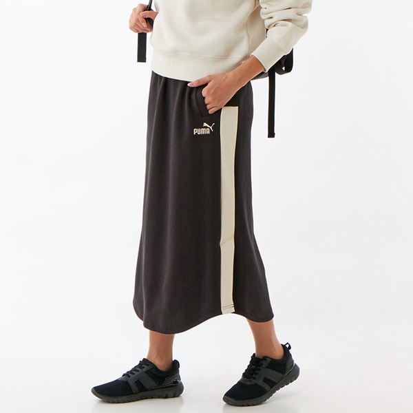 【PUMA】ウィメンズ CORE HERITAGE MX ロング スカート PUMA/プーマ/CORE HERITAGE MX ロングスカート | プーマ(PUMA