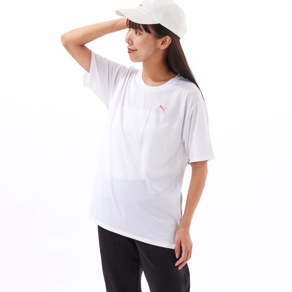 [}C]PUMA/v[}/TAD OVERSIZE SS TVc/v[}iPUMAj 02PUMA WHITE