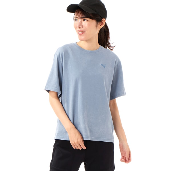 [}C]PUMA/v[}/ESS ELEVATED bNXh EHbV TVc/v[}iPUMAj 34COOL BLUE