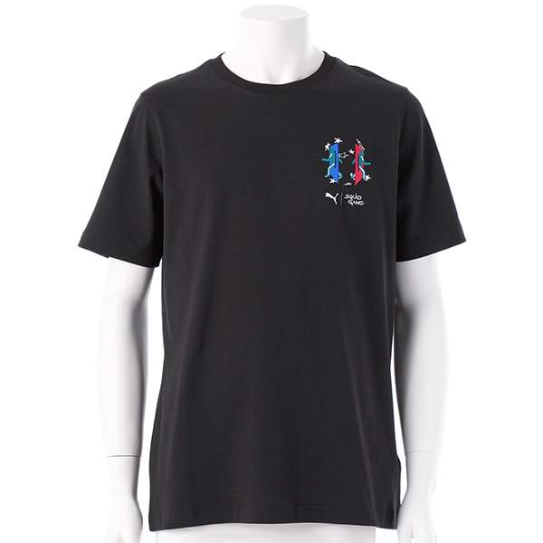 [}C]PUMA/v[}/PUMA X SQUID GAME GRAPHIC TEE/v[}iPUMAj 02 PUMA BLACK