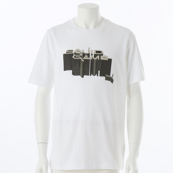 [}C]PUMA/v[}/PUMA X SQUID GAME GRAPHIC TEE/v[}iPUMAj 01 PUMA WHITE