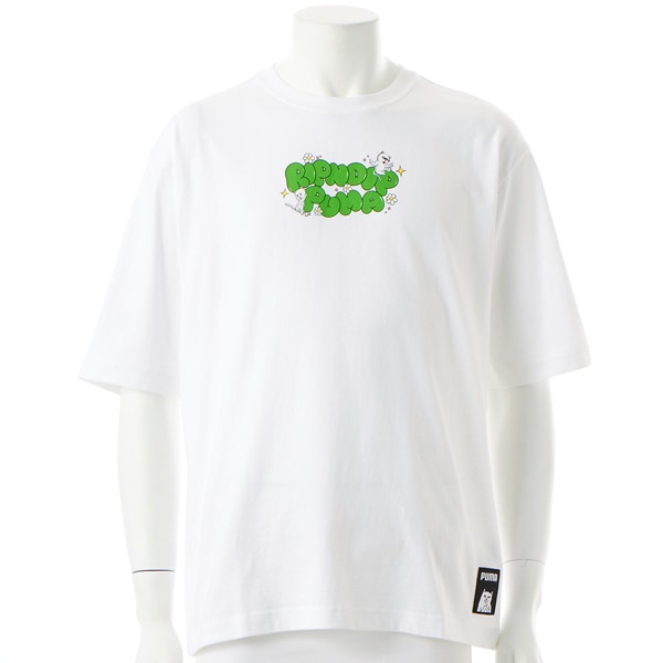 [�}���C]PUMA/�v�[�}/PUMA X RIPNDIP BOXY GRAPHIC TE/�v�[�}�iPUMA�j 01 PUMA WHITE