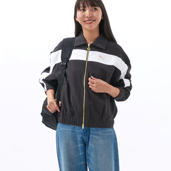 emmmi × PUMA T7 T JKトラックジャケット ショート丈 emmi×PUMA