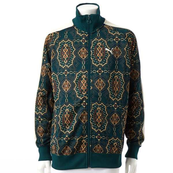 [}C]PUMA/v[}/T7 VINTAGE PREP TRACK JACKET/v[}iPUMAj 75 GREEN TERRAIN