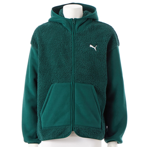 PUMA/プーマ/メンズ ESS ELEVATED リラックスド フルジップ シェルパー