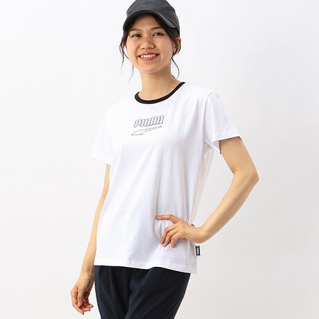 プーマレディースカジュアルssシャツ Downtown Tシャツ プーマ Puma ファッション通販 マルイウェブチャネル