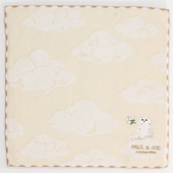 [�}���C]�y��25×25cm�z�^�I���n���J�` �i���f�B�[�X�j�iPAUL&JOE ACCESSOIRES�j/�|�[���A���h�W���[�A�N�Z�\���iPAUL & JOE ACCESSOIRES�j �A�C�{���[