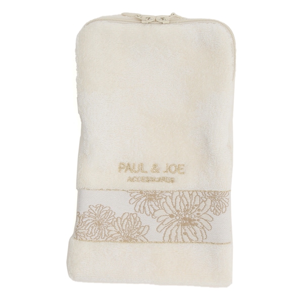 ポール ＆ ジョー ファスナー付きタオル ペットボトルケース