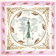 ポール ＆ ジョー　大判　ガーゼハンカチ（58cm）ジプシー＆ヌネット　【PAUL&JOE】