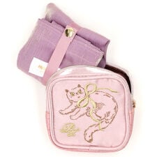 ポール ＆ ジョー　エコバッグ/マイバッグ　ポーチ付き　ヌネット刺繍　【PAUL&JOE】