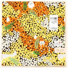 ポール ＆ ジョー　プリント ガーゼハンカチ　ジプシーミモザにかくれんぼ　【PAUL&JOE】