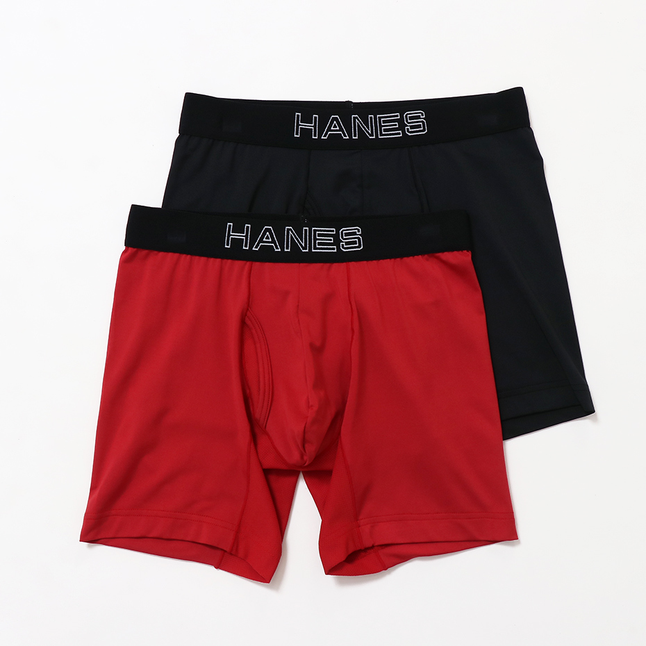 Hanes PREMIUM Comfort Flex Fit ボクサーブリーフ | ヘインズ