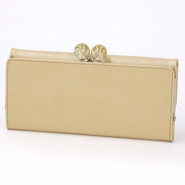 新品　シャルルジョルダン　キャンディ　がま口　二つ折り　財布　ゴールド　牛革 Amazon | [シャルルジョルダン] WEB限定 がま口長財布 キャンディーⅡ