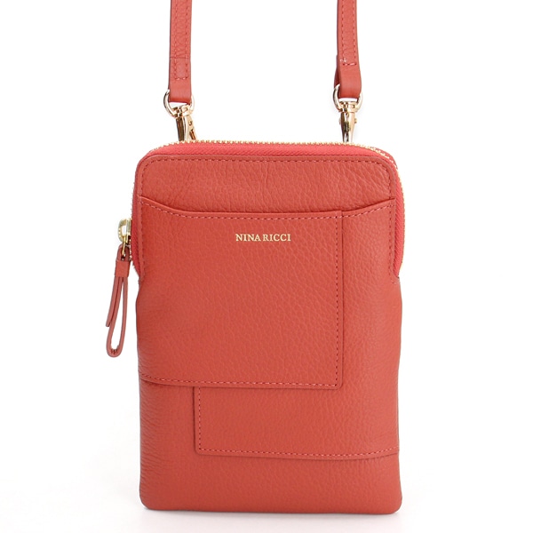 【ニナ リッチ】ストラクチャー パース スマホポシェット ニナ リッチ NINA RICCI スマホポシェット【ストラクチャー
