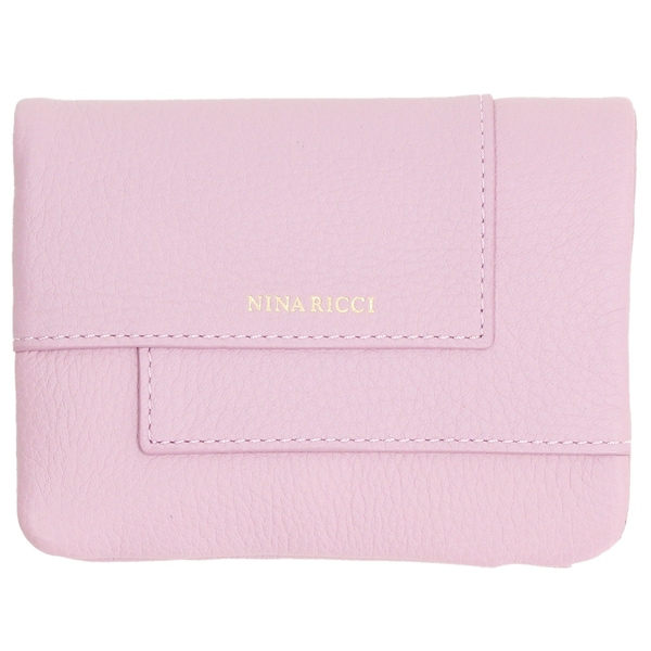 ニナ・ニナリッチ　2つ折り財布 NINA RICCI 二つ折財布 085-1160 ジャルダンパース かぶせ型