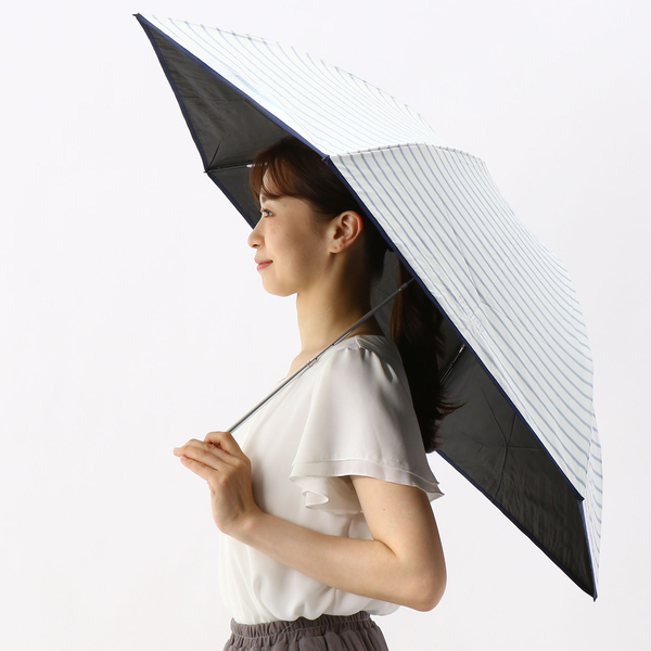 日傘（折りたたみ3つ折/晴雨兼用）大きめ/軽量/遮光&UV遮蔽率99 