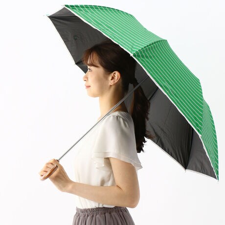 日傘 折りたたみ2つ折 晴雨兼用 楽々開閉 軽量 遮光 Uv遮蔽率99 以上 遮熱ボーダー 男女兼用 マッキントッシュ フィロソフィー Mackintosh Philosophy ファッション通販 マルイウェブチャネル