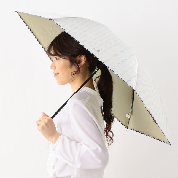 日傘（折りたたみ3つ折り/晴雨兼用）【遮光&UV遮蔽率99%以上/遮熱