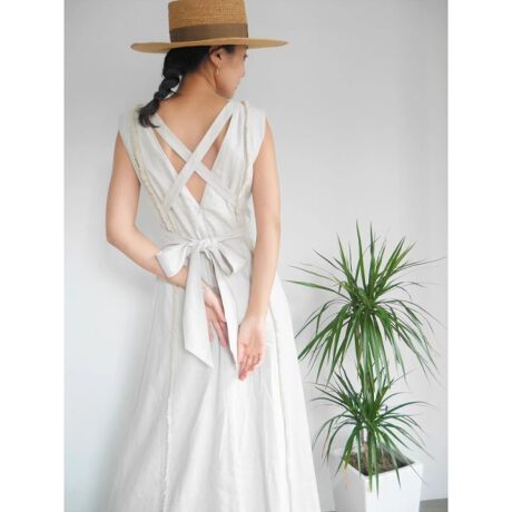 Backクロスフリンジワンピース レディメイド Ladymade ファッション通販 マルイウェブチャネル Cb003 1 25 01
