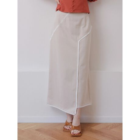 アシメカットフリンジタイトスカート | レディメイド(LADYMADE  