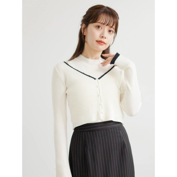 LADYMADE レディメイド コンパクトパールニットアンサンブル コンパクトパールニットアンサンブル | レディメイド(LADYMADE