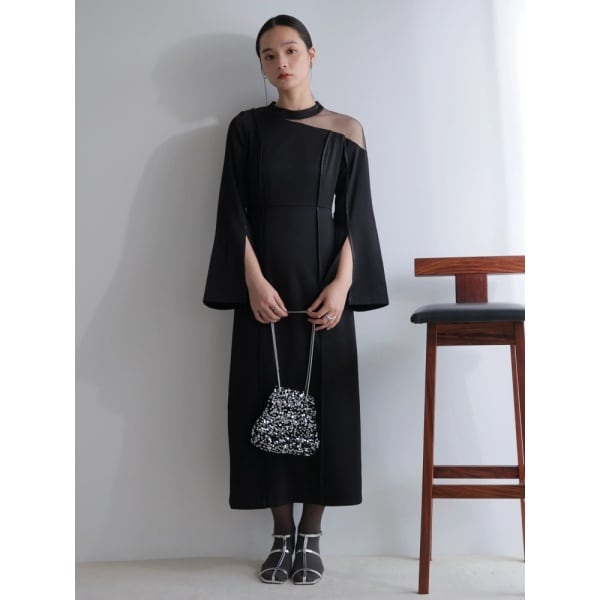 フロントジップラメニットジャンスカ | レディメイド(LADYMADE