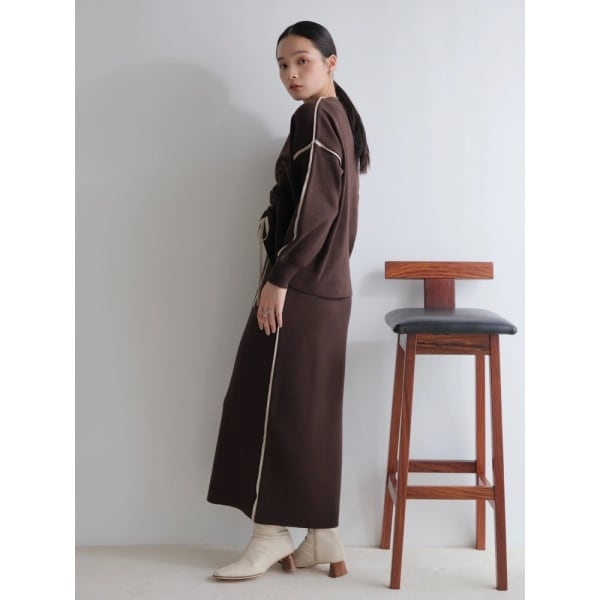 バイカラードロストニットセットアップ | レディメイド(LADYMADE