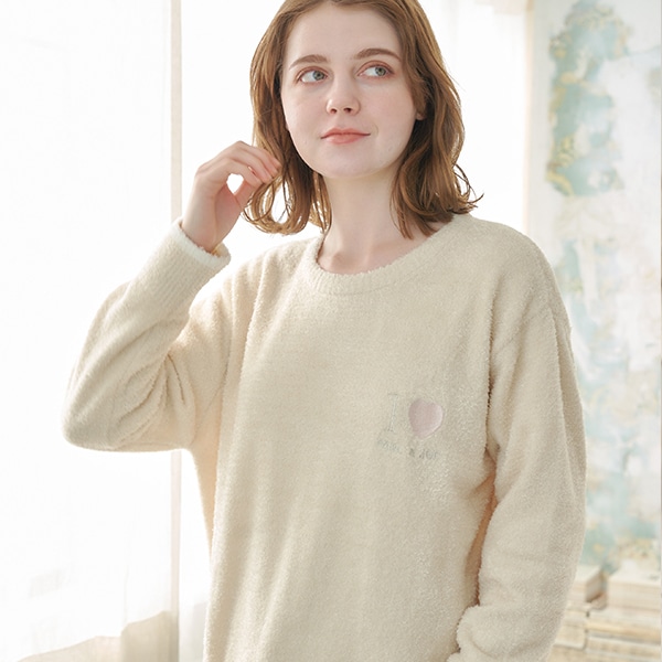 新品 PAUL&JOEヌネットジャガードプルオーバー ロングパンツ ルーム