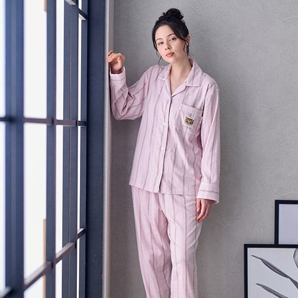 ポール＆ジョー パリス（PAUL&JOE PARIS）/ストレッチガーゼストライプパジャマ ストレッチガーゼストライプパジャマ | ポール＆ジョー パリス