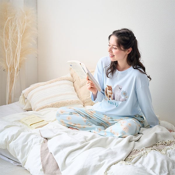 ポール＆ジョー パリス（PAUL&JOE PARIS）/ヌネットジプシーwithクリザンテーム天竺パジャマ ヌネットジプシーwithクリザンテーム天竺パジャマ | ポール＆ジョー