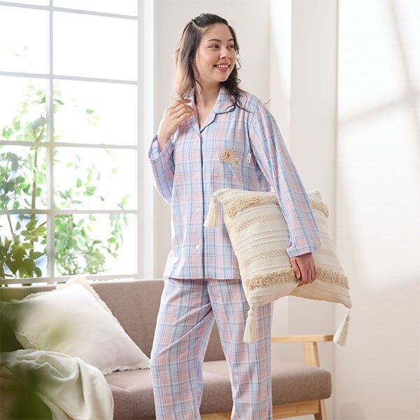 天竺ボーダー（刺繍ワッペン） レディース プルオーバーワンピース