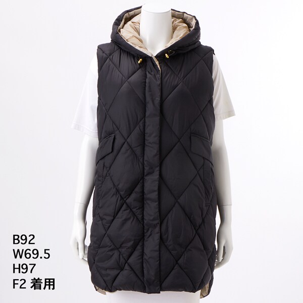 トロア trois 中綿デザインベスト 中わたベスト | トロワドゥアン(TROIS DEUX UN) | マルイウェブチャネル