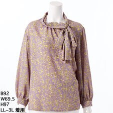 ボウタイプリントブラウス | トロワドゥアン(TROIS DEUX UN) | マルイ 