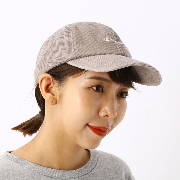 【ハンドメイド】コーデュロイトラッカーキャップ　チャンピオン チャンピオンコーデュロイキャップ | チャンピオン(Champion