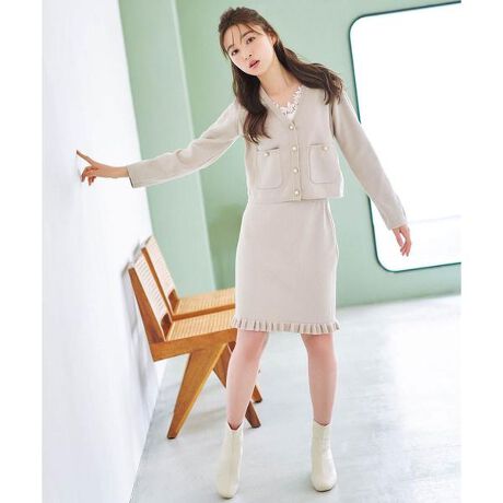 ビジューカーデ＆スカート セットアップ | ウィルセレクション 