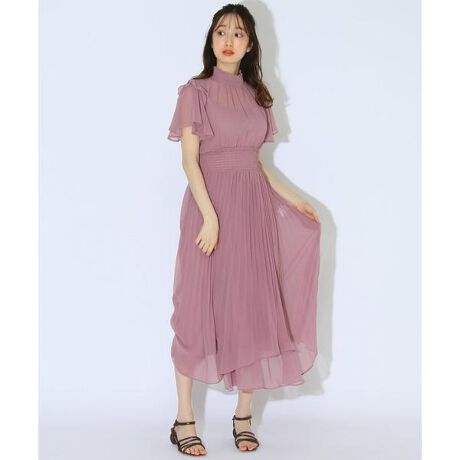 ジョーゼットフレア袖ワンピース ウィルセレクション Willsellection ファッション通販 マルイウェブチャネル