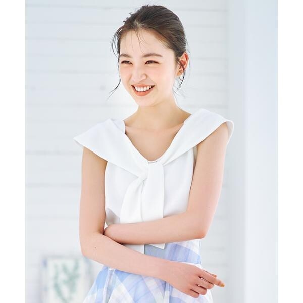 WILL SELECTION M フリルオフショルダー ワンピ