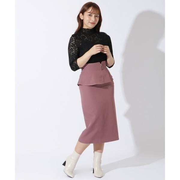 ペプラム付きタイトスカート | ウィルセレクション