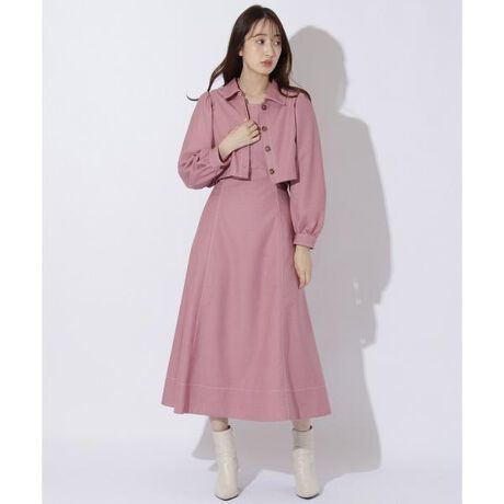 ジャケットフレアワンピ-スセット | ウィルセレクション 